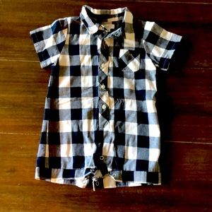 Mud Pie Shorty One Piece Romper